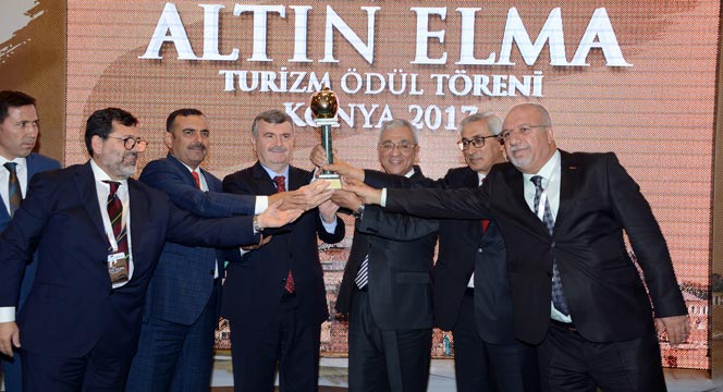 Turizmin Oscar'ı 'Fijet Altın Elma' Ödülü Konya'nın