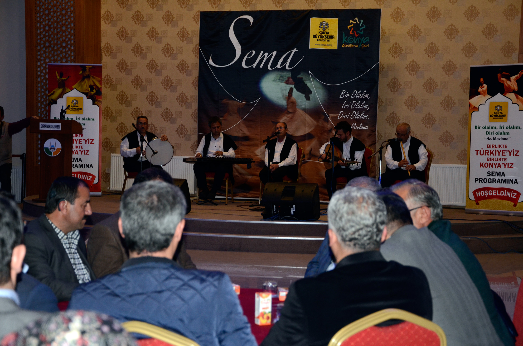 Konya'nın İlçeleri Sema İle Buluştu