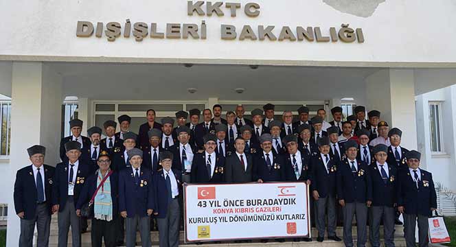 Kıbrıs 43 Yıl Sonra Konyalı Gazileri İle Buluştu