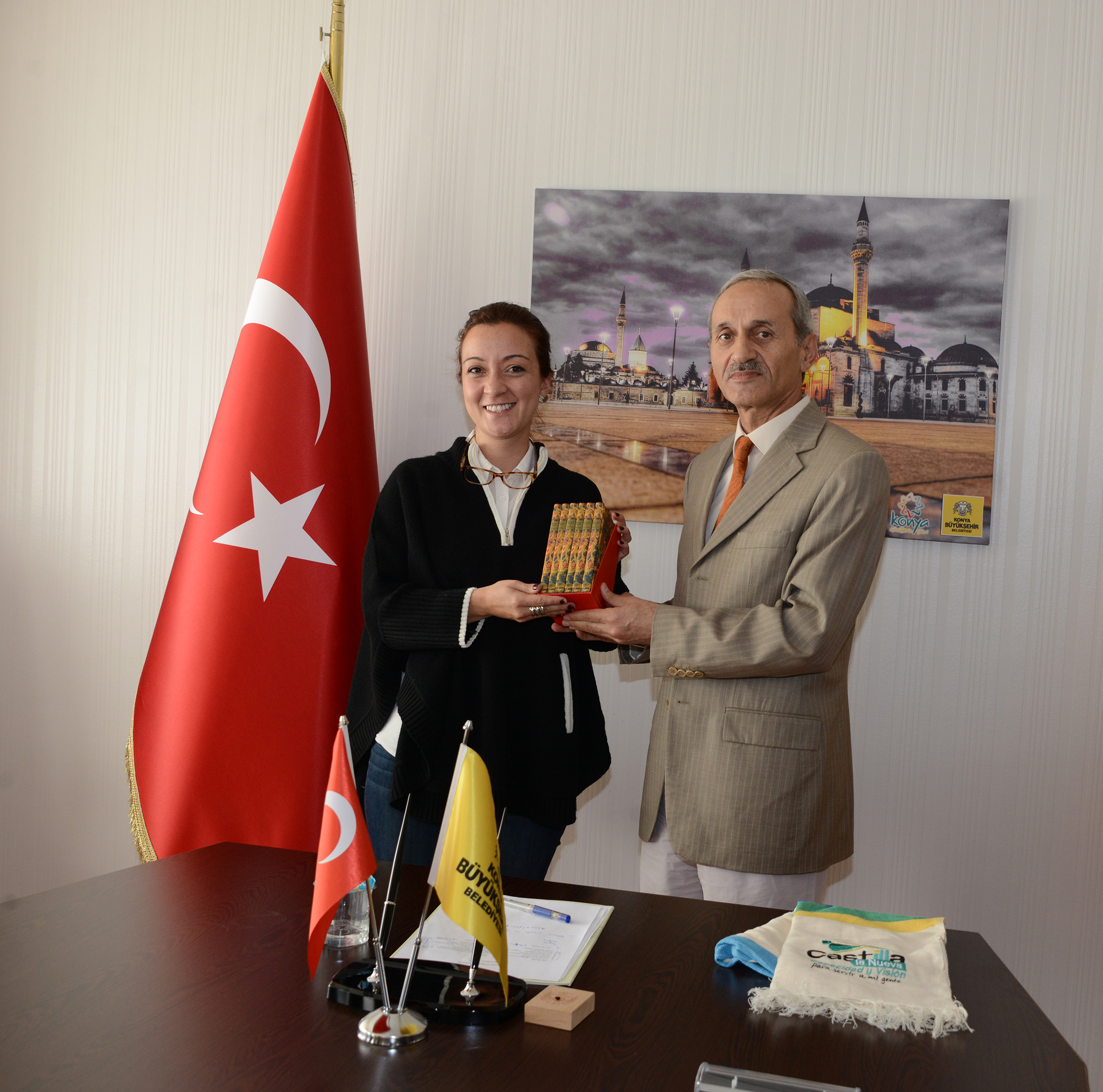 Kolombiyalı Belediye Başkanları Büyükşehir'in Yatırımlarını İnceledi