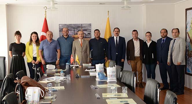 Kolombiyalı Belediye Başkanları Büyükşehir'in Yatırımlarını İnceledi