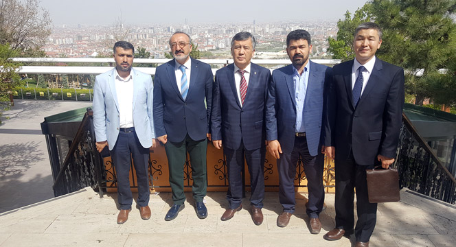 Büyükşehir Belediyesi Kırgız Öğrencileri Ağırladı