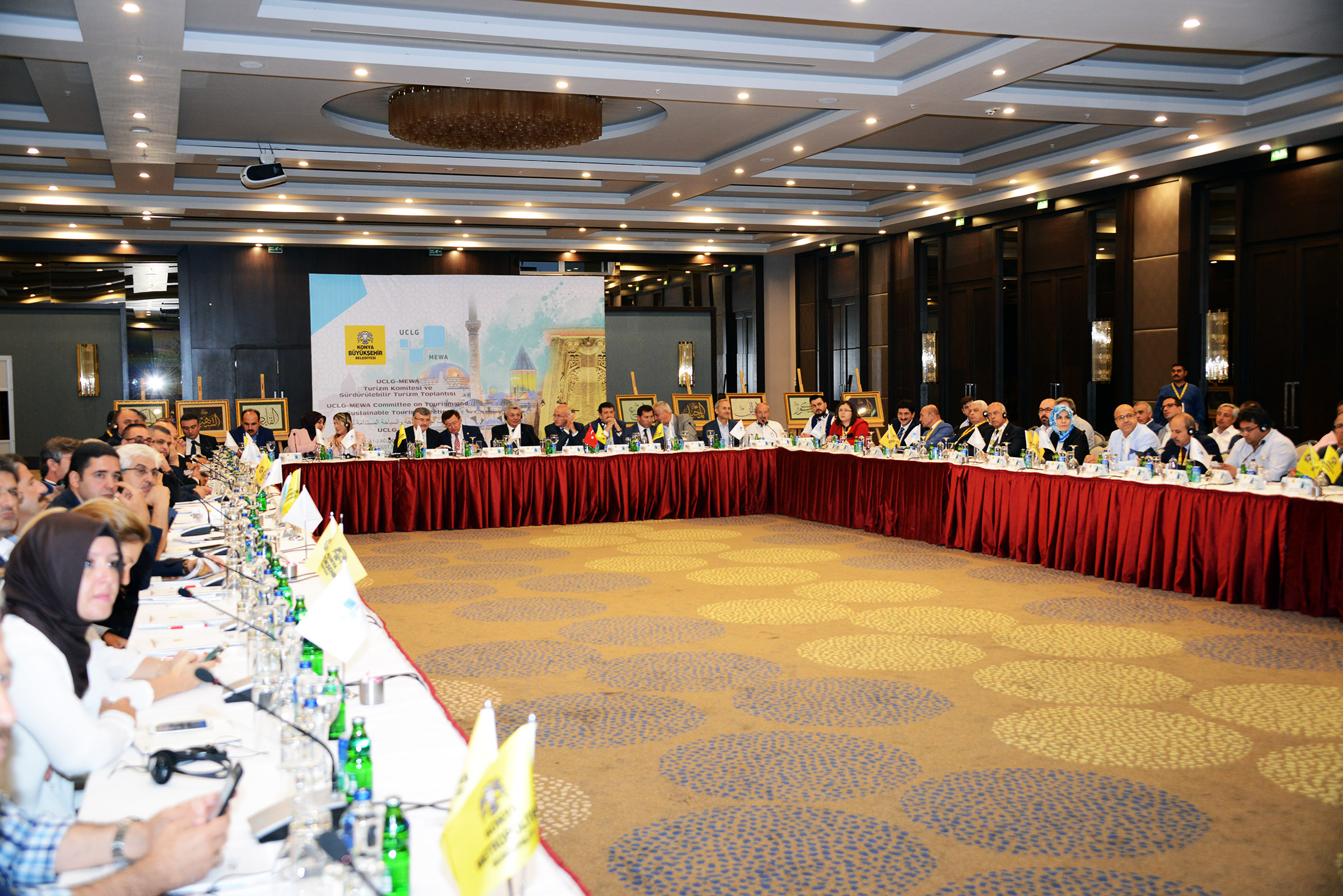 UCLG-MEWA Turizm Komitesi Toplantısı Konya'da Yapılıyor