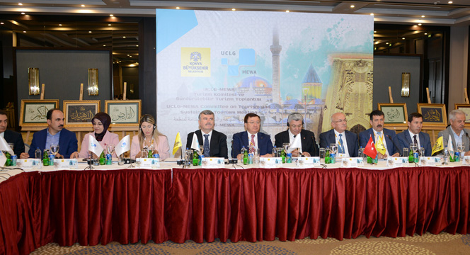 UCLG-MEWA Turizm Komitesi Toplantısı Konya'da Yapılıyor
