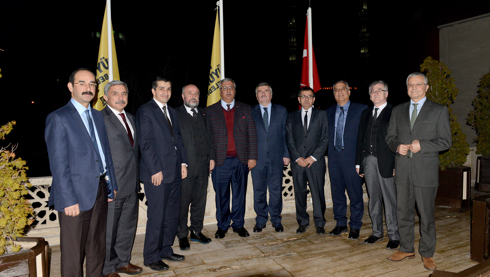 RTÜK Üyeleri Başkan Akyürek'i Ziyaret Etti