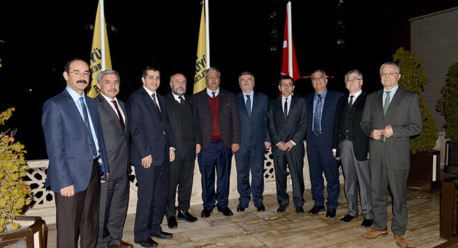RTÜK Üyeleri Başkan Akyürek'i Ziyaret Etti