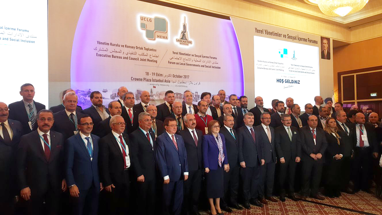 UCLG-MEWA Yönetim Kurulu Toplantısı ve Sosyal İçerme Forumu Yapıldı