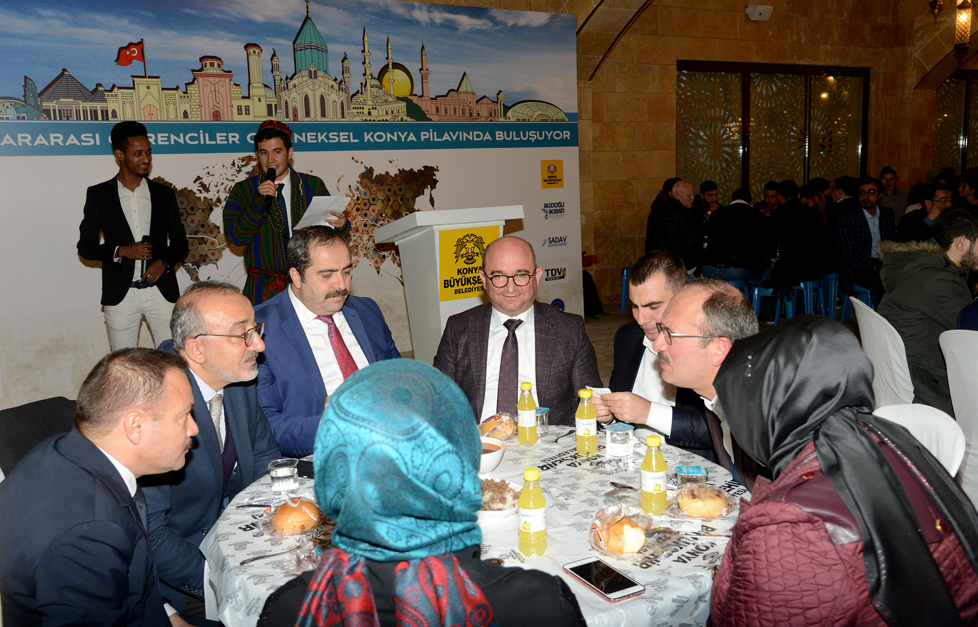 Büyükşehir Konya'da Öğrenim Gören Uluslararası Öğrencileri Buluşturdu 