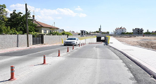 Konya ' Karaman YHT Hattında 2 Alt Geçit Trafiğe Açıldı 