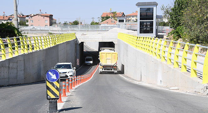 Konya ' Karaman YHT Hattında 2 Alt Geçit Trafiğe Açıldı 