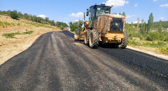 Bozkır İlçesi'nde Mahalle Yolu Standardı Yükseldi