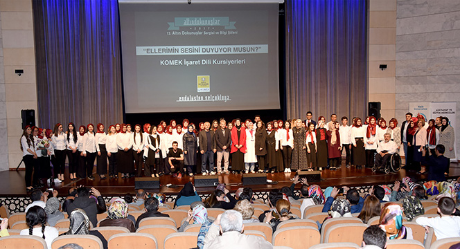 İşaret Dili Kursiyerlerinden Anlamlı Program