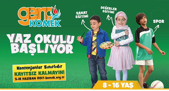 Genç KOMEK Yaz Okulu Kayıtları Başlıyor