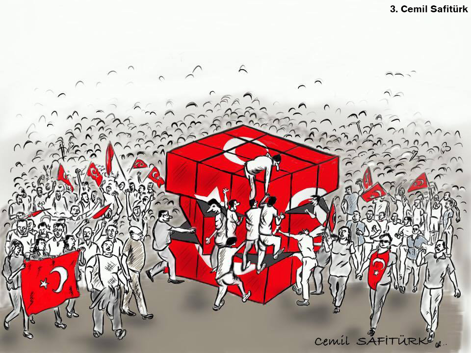 15 Temmuz Konulu Karikatür Yarışması Sonuçlandı