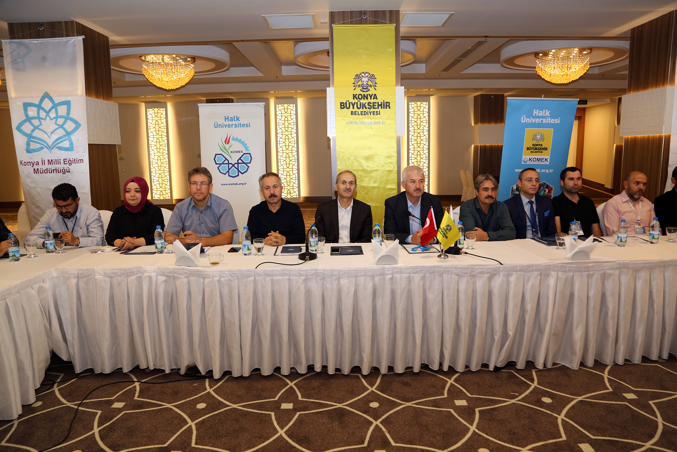 KOMEK ile İl Milli Eğitim Müdürlüğü Arasında Eğitim Çalıştayı Yapıldı
