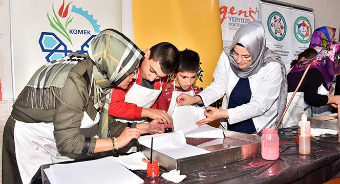 KOMEK ve Tıp Fakültesi Öğrencileri Özel Gençleri Mutlu Etti