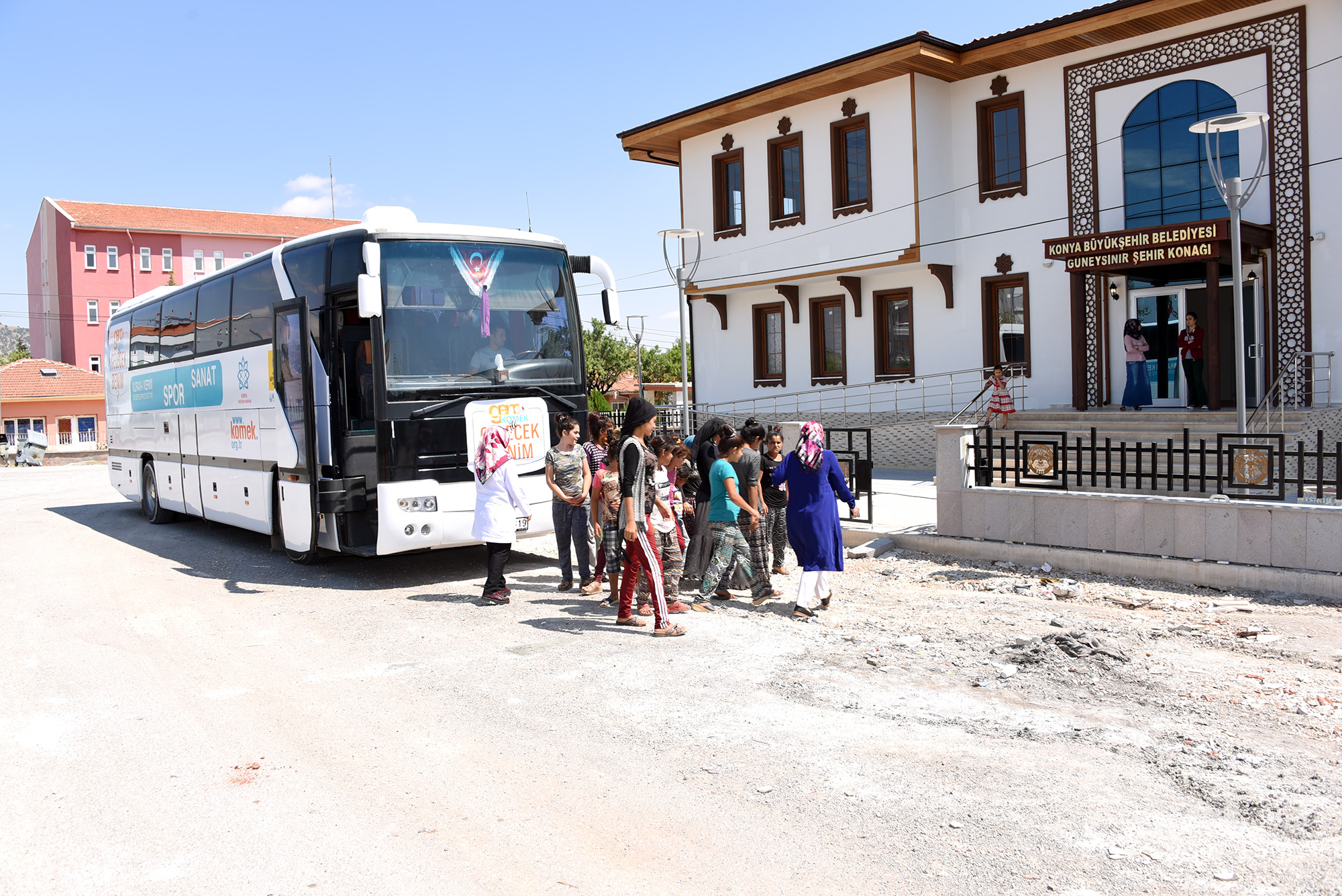 Mevsimlik Tarım İşçilerinin Çocukları Gönüllerince Eğlendi