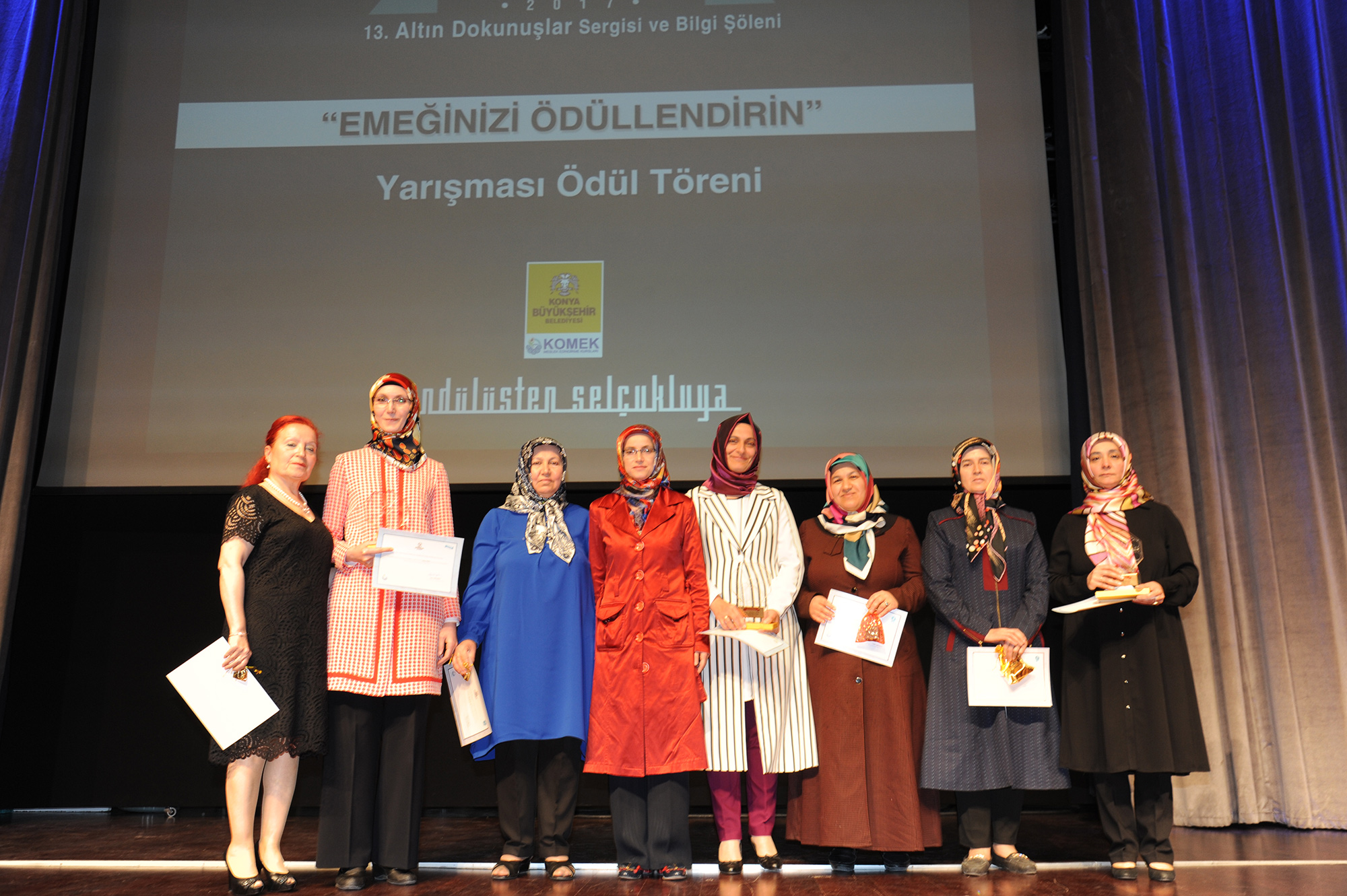 Emeğinizi Ödüllendirin Yarışmasında Dereceye Girenlere Ödülleri Verildi