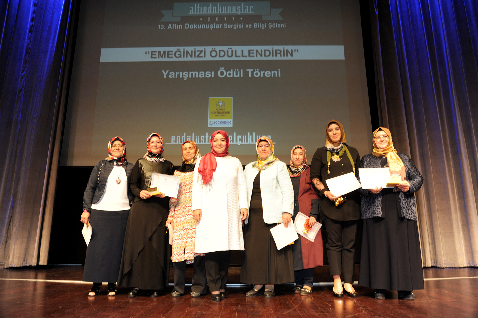 Emeğinizi Ödüllendirin Yarışmasında Dereceye Girenlere Ödülleri Verildi