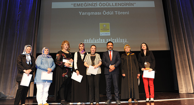 Emeğinizi Ödüllendirin Yarışmasında Dereceye Girenlere Ödülleri Verildi