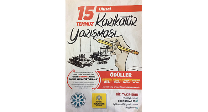 15 Temmuz Konulu Resim Ve Karikatür Yarışması
