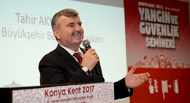 Türkiye'deki İtfaiye Yöneticileri Konya'da Buluştu