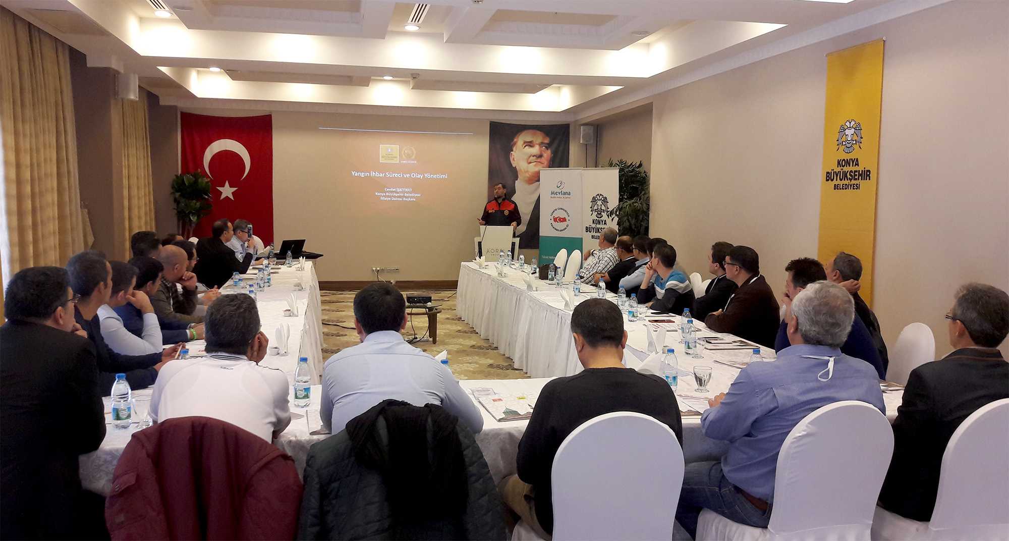 İtfaiye Personeline Yangın Sonrası Olay Yeri İnceleme Eğitimi Verildi