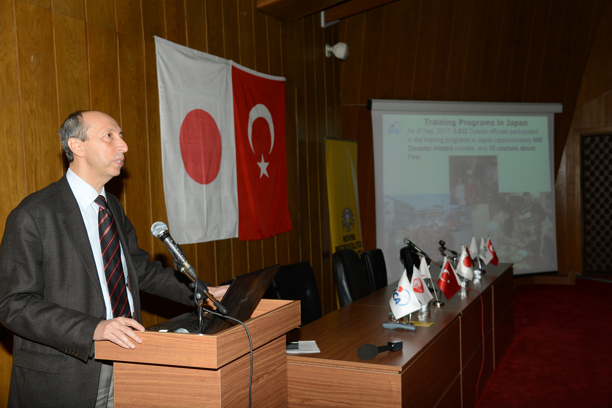 Konya ve Japon İtfaiyeleri Arasında İşbirliği Devam Ediyor