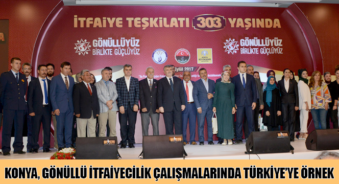 Konya, Gönüllü İtfaiyecilik Çalışmalarında Türkiye'ye Örnek