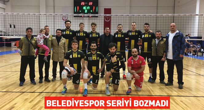 Belediyespor Seriyi Bozmadı