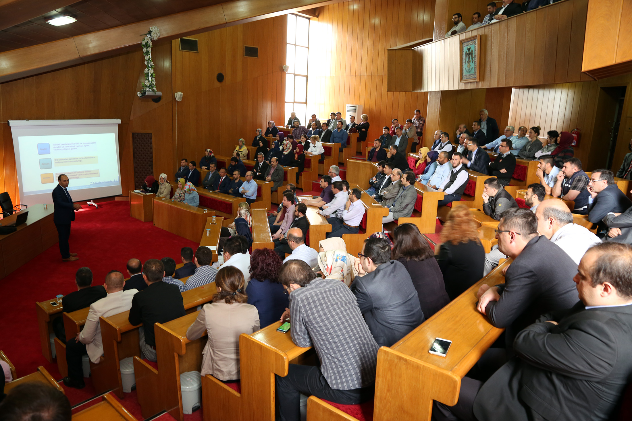 Büyükşehir'de Yangın Tatbikatı