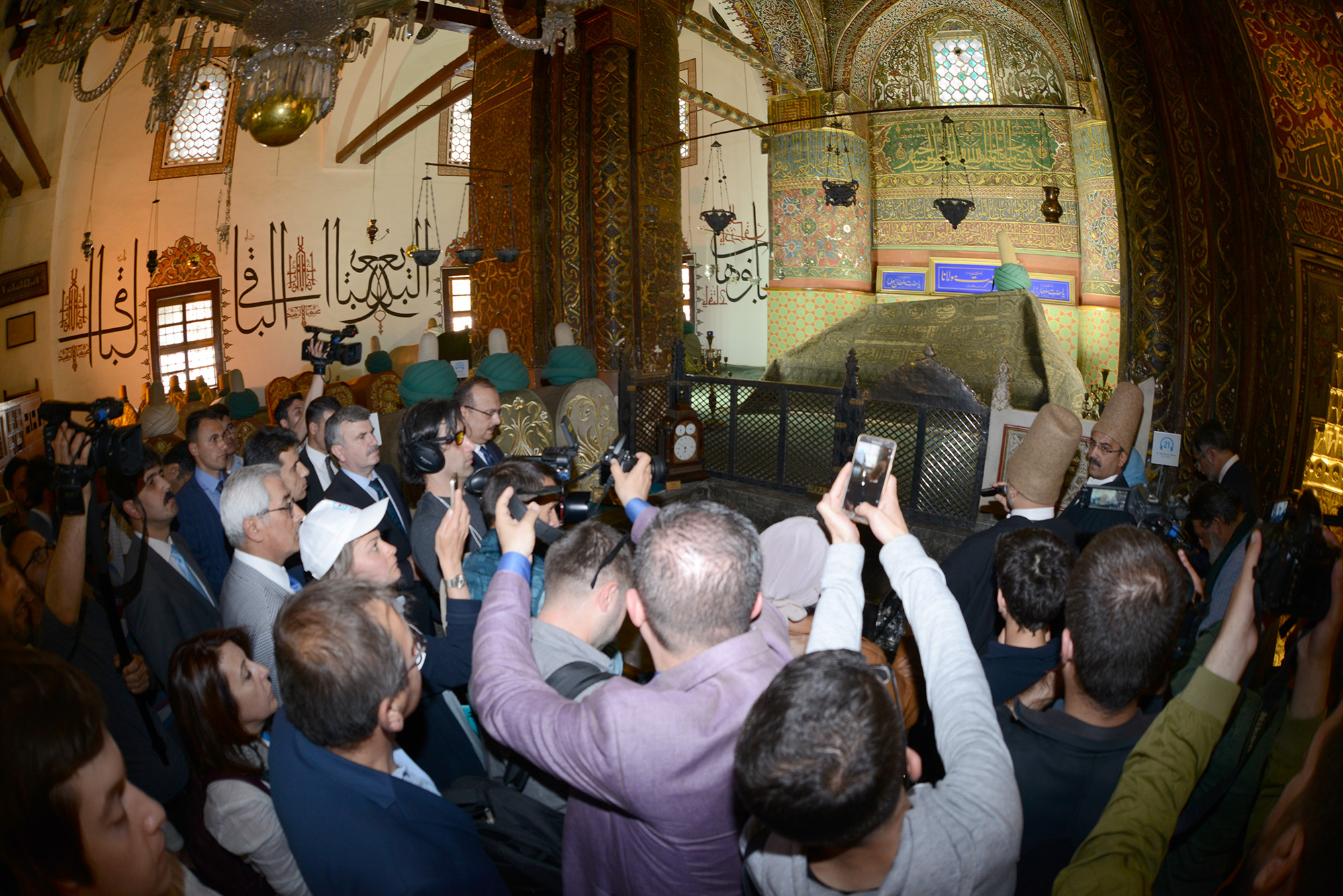 Hazreti Mevlana ve Ailesi 789. Kez Karşılandı