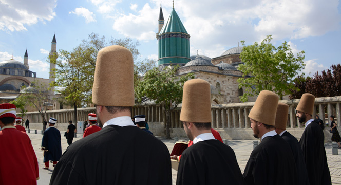 Hazreti Mevlana ve Ailesi 789. Kez Karşılandı