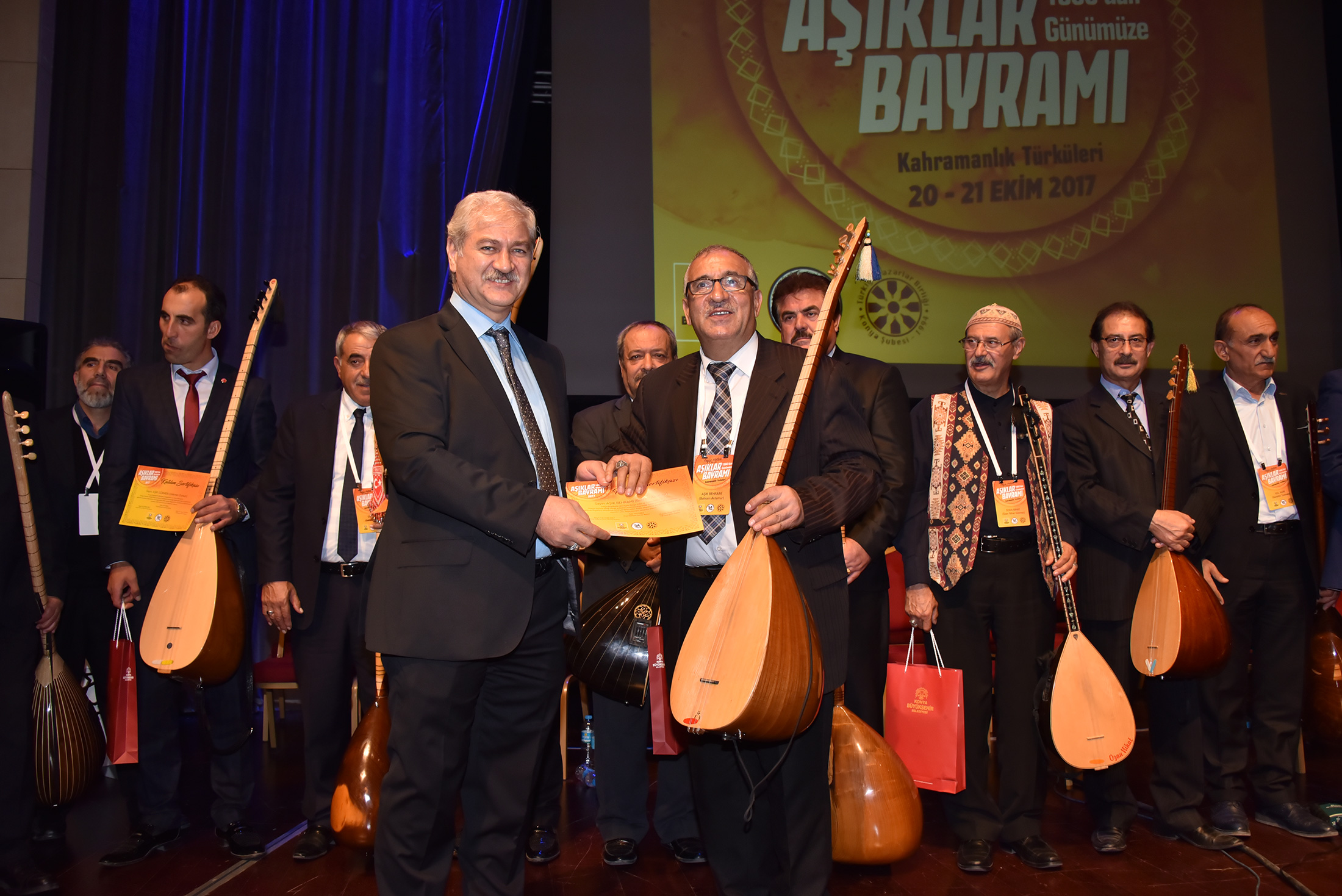 Konya Aşıklar Bayramında Birlik ve Beraberliğe Vurgu Yapıldı