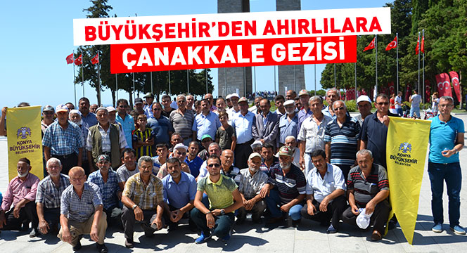 Büyükşehir'den Ahırlılara Çanakkale Gezisi