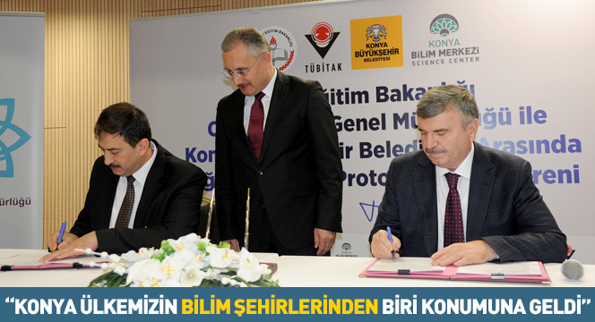'Konya Ülkemizin Bilim Şehirlerinden Biri Konumuna Geldi'