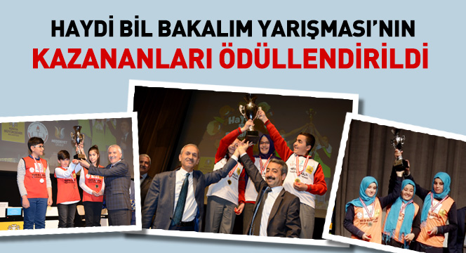 Haydi Bil Bakalım Yarışması'nın Kazananları Ödüllendirildi