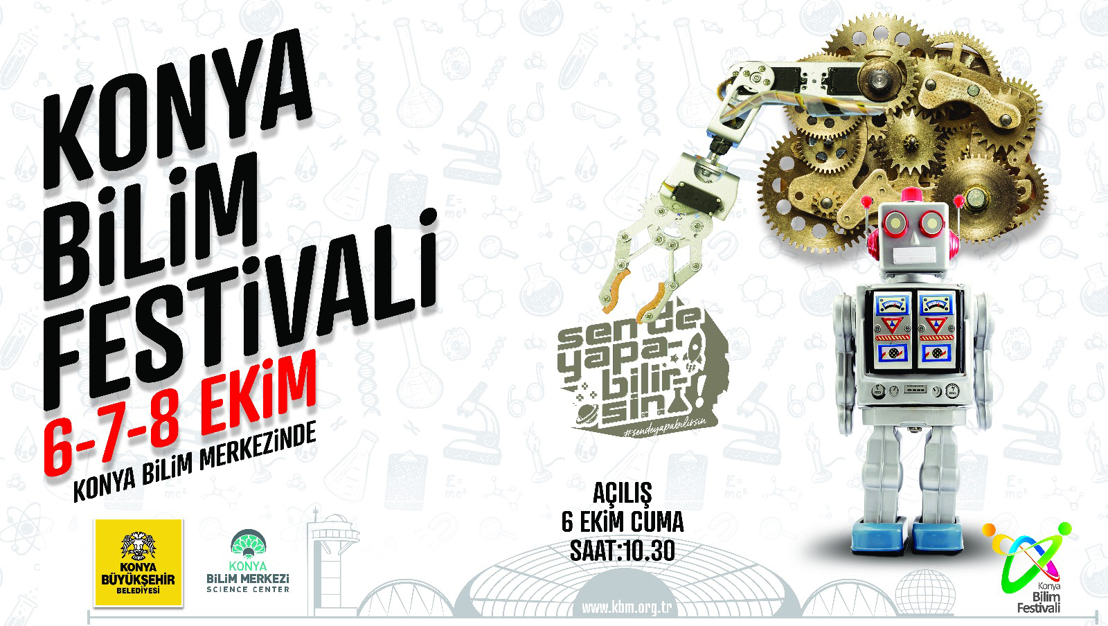 Konya Bilim Festivali 6 Ekim'de Başlıyor