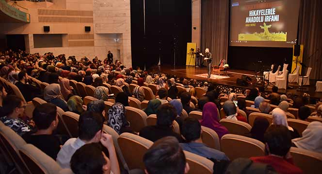 Şehir Konferanslarında 'Hikayelerle Anadolu İrfanı' Anlatıldı