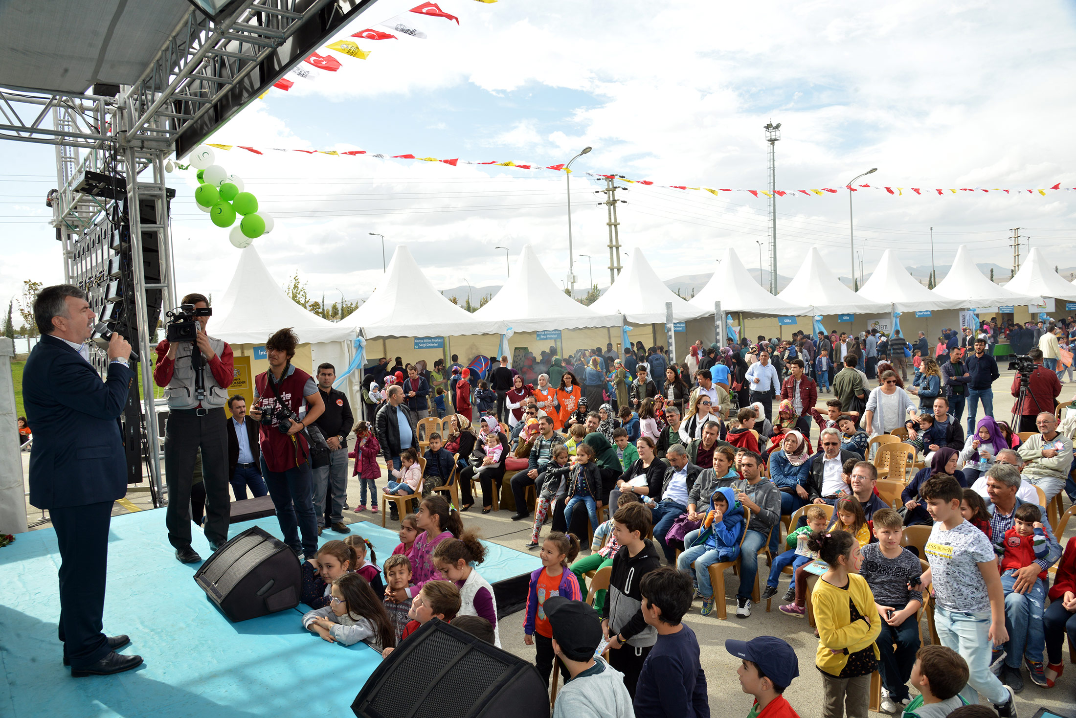Konya Bilim Festivaline 100 Bin Ziyaretçi