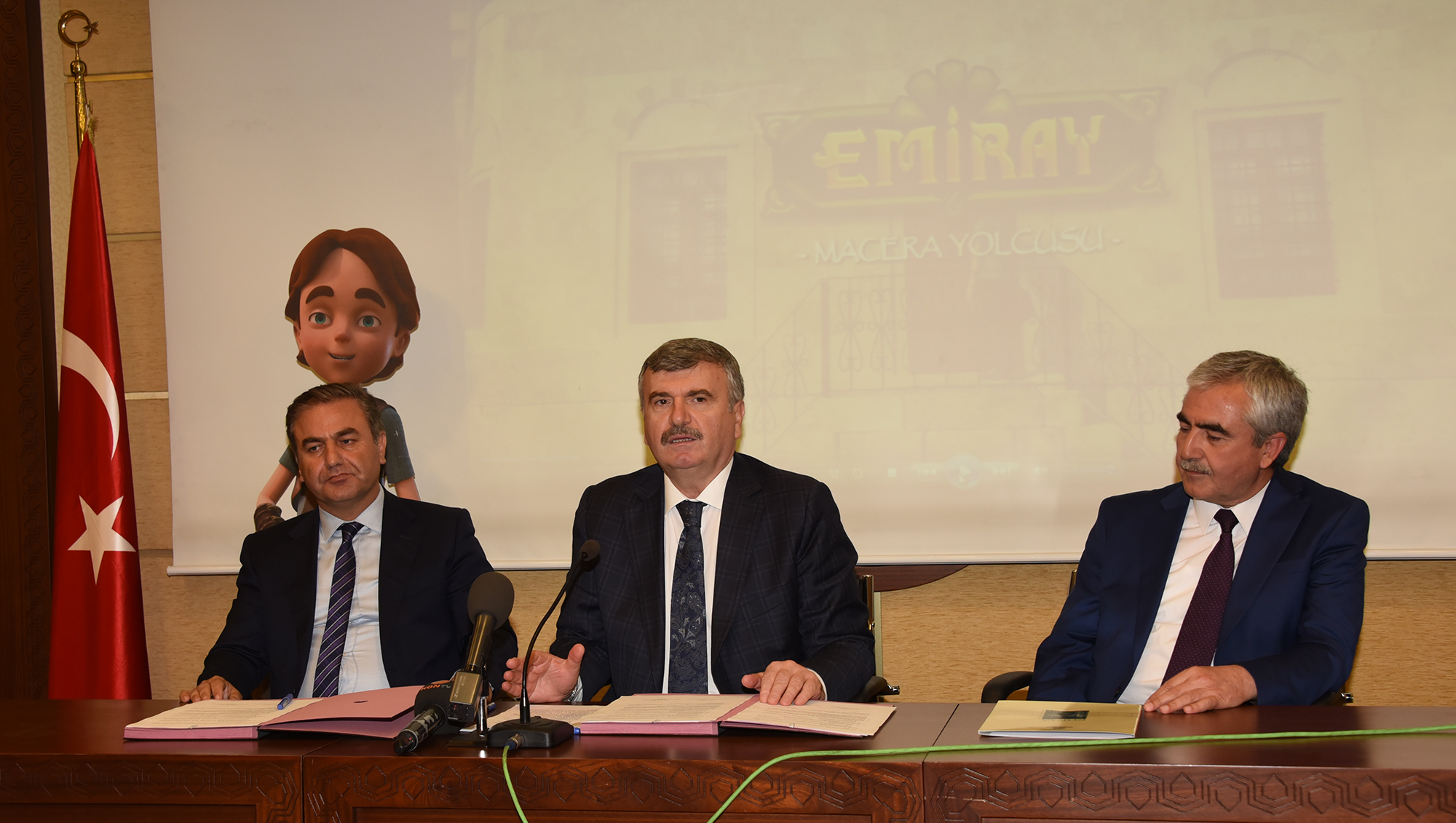  Emiray' Çizgi Dizisi İçin TRT İle Protokol İmzalandı
