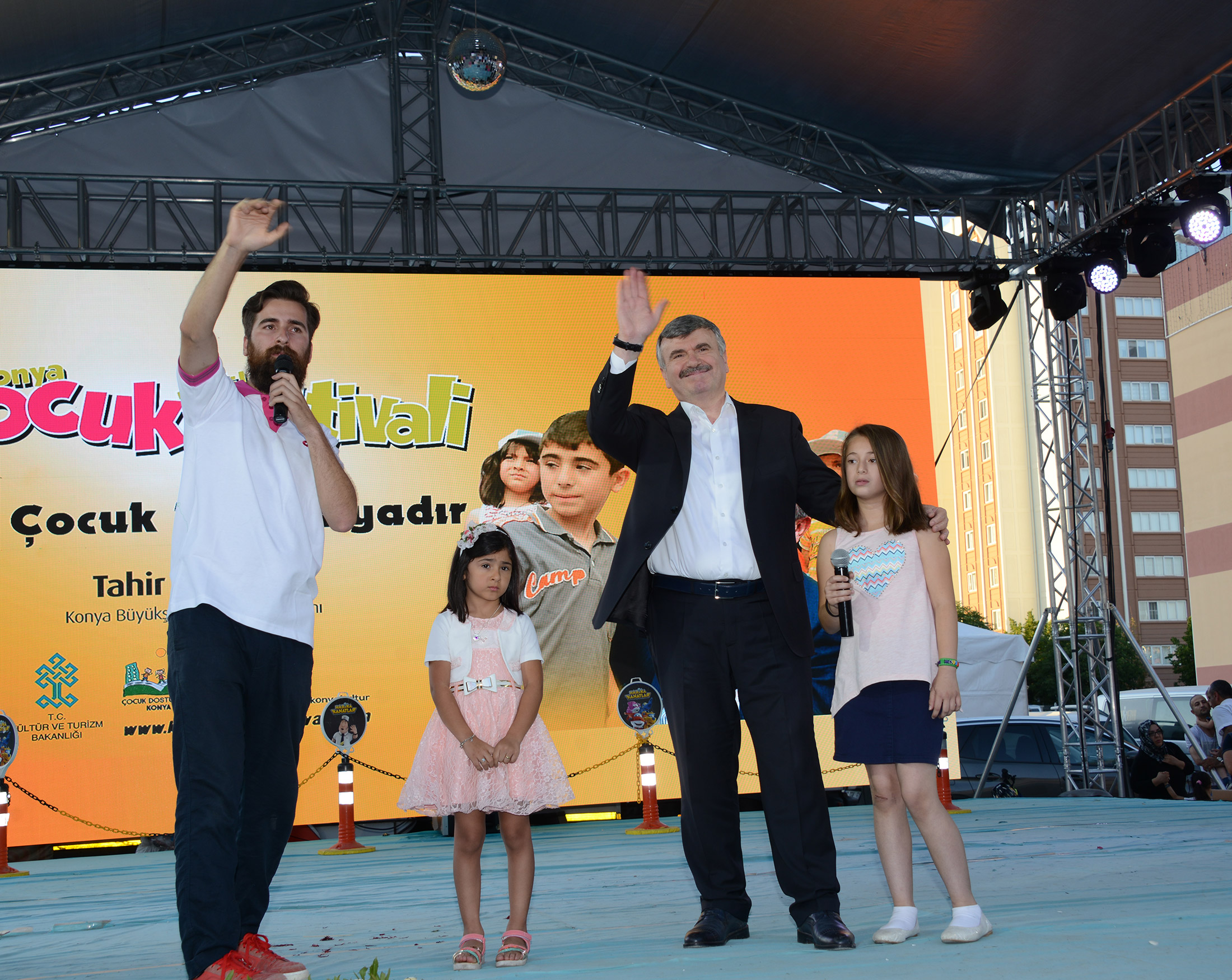 Başkan Akyürek Konya Çocuk Festivali'nde Çocuklarla Buluştu
