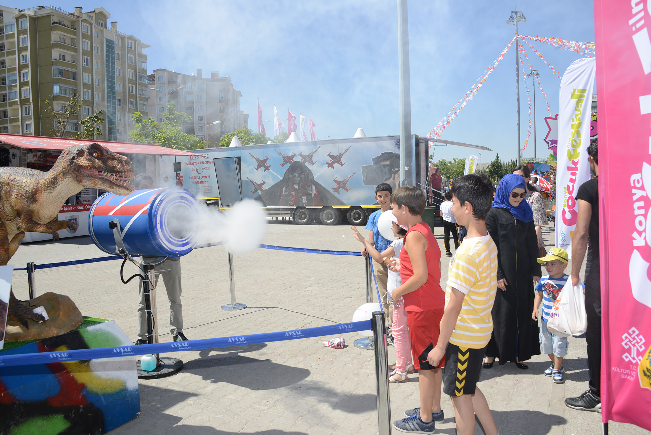 Başkan Akyürek Konya Çocuk Festivali'nde Çocuklarla Buluştu