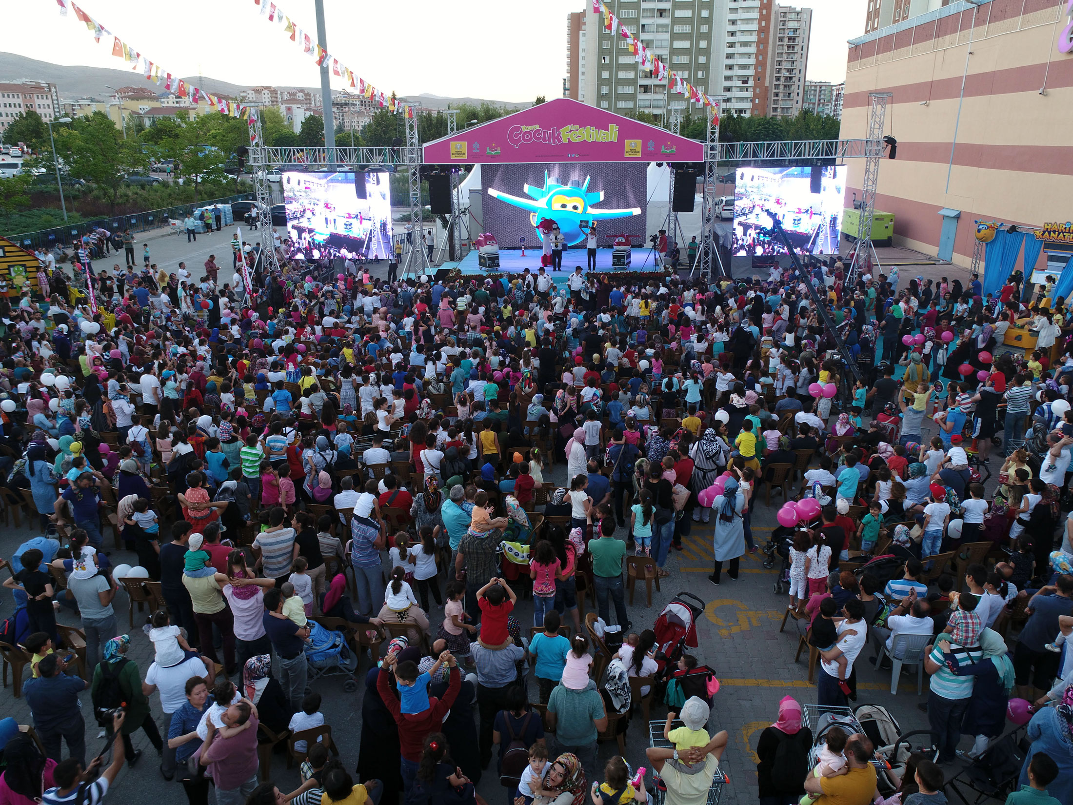 Konya Çocuk Festivali Başladı	