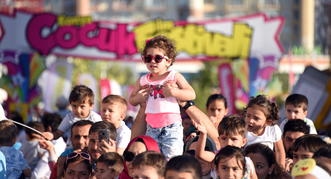 Konya Çocuk Festivali Başladı	