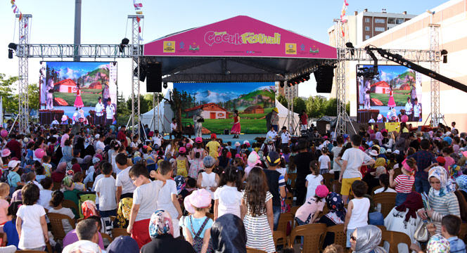 Konya Çocuk Festivali Başladı	