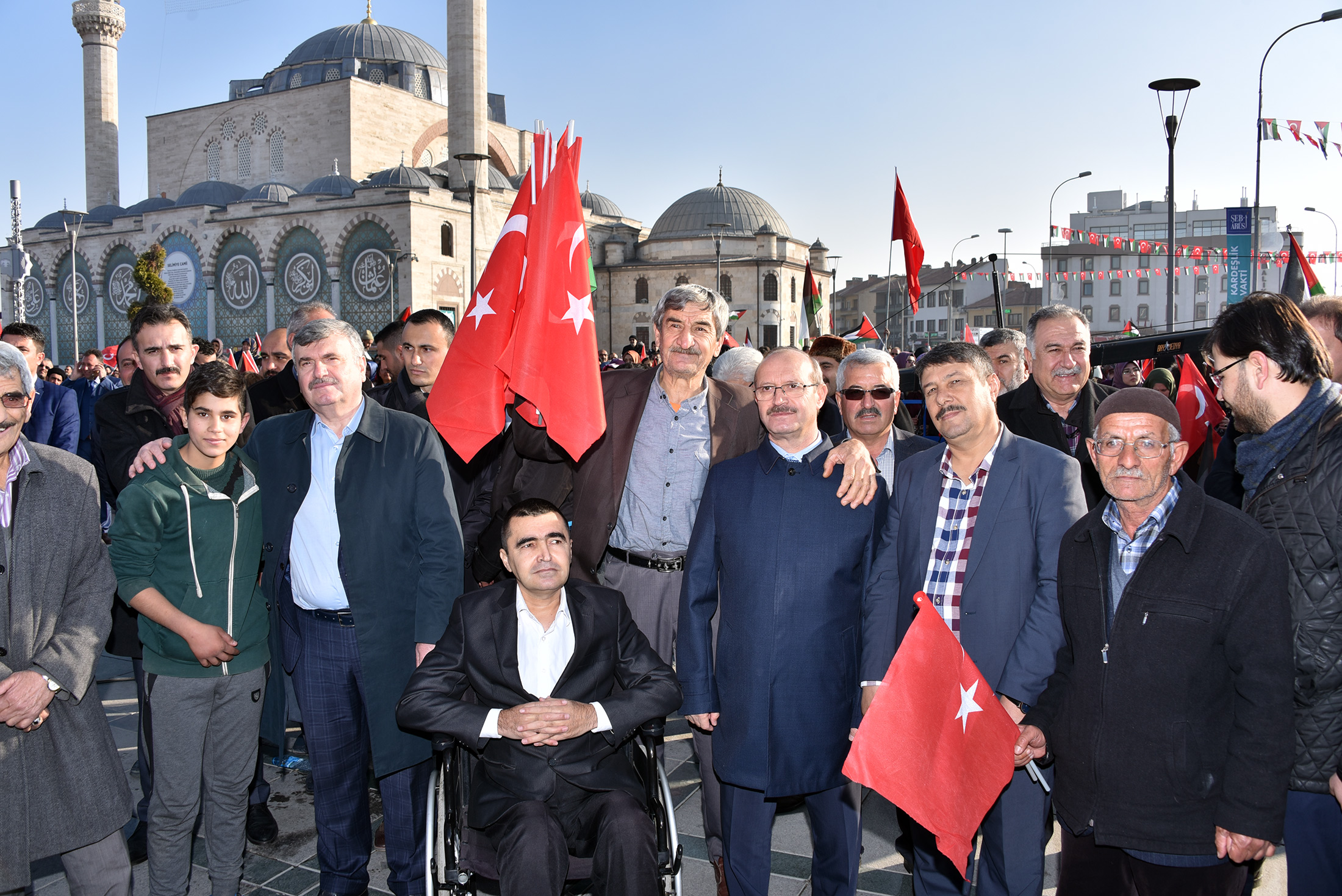 On Binlerce Konyalı 'Davamız Kudüs' Dedi