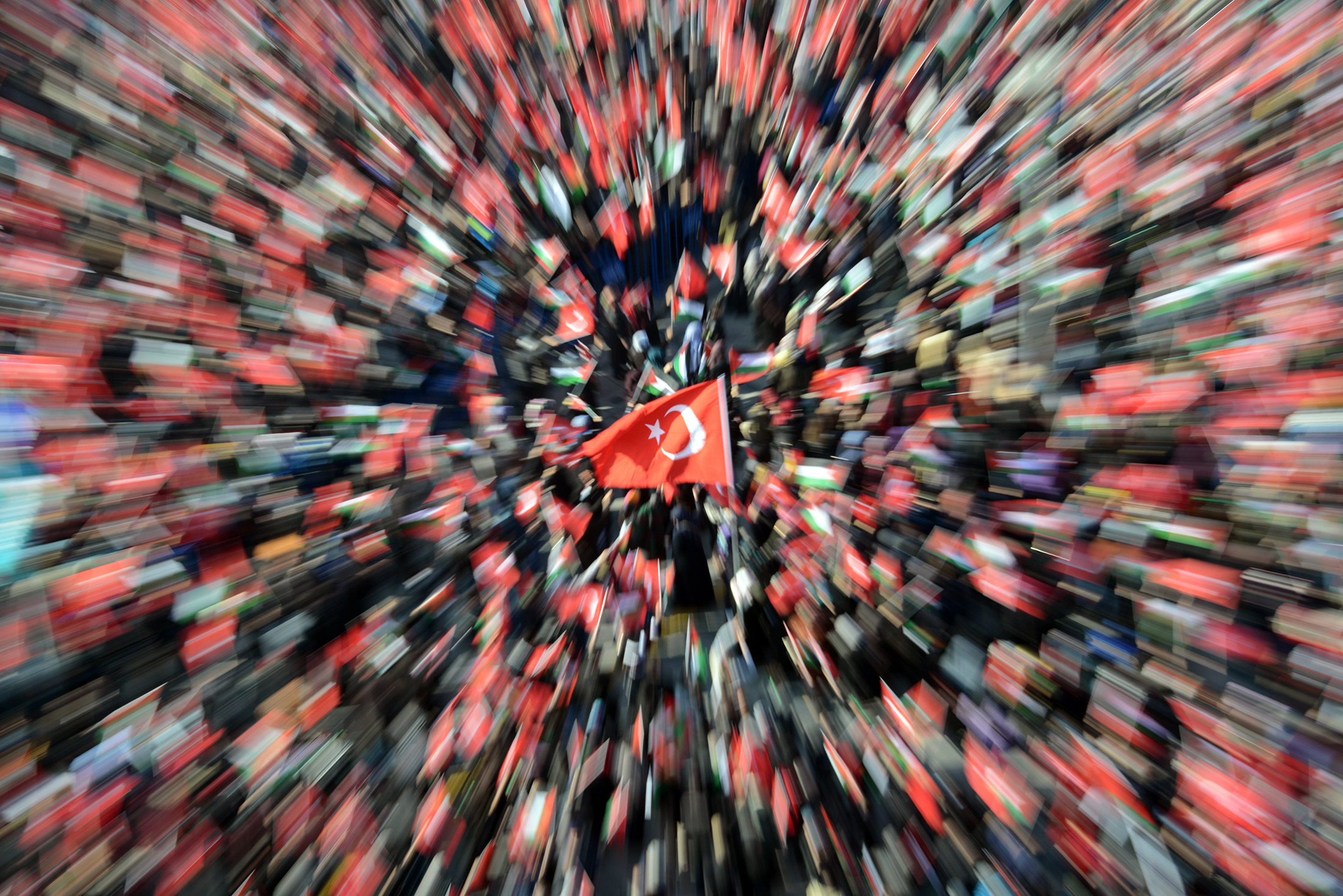 On Binlerce Konyalı 'Davamız Kudüs' Dedi