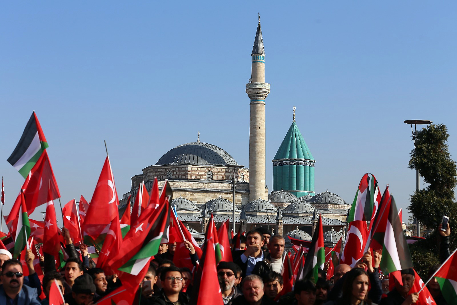 On Binlerce Konyalı 'Davamız Kudüs' Dedi