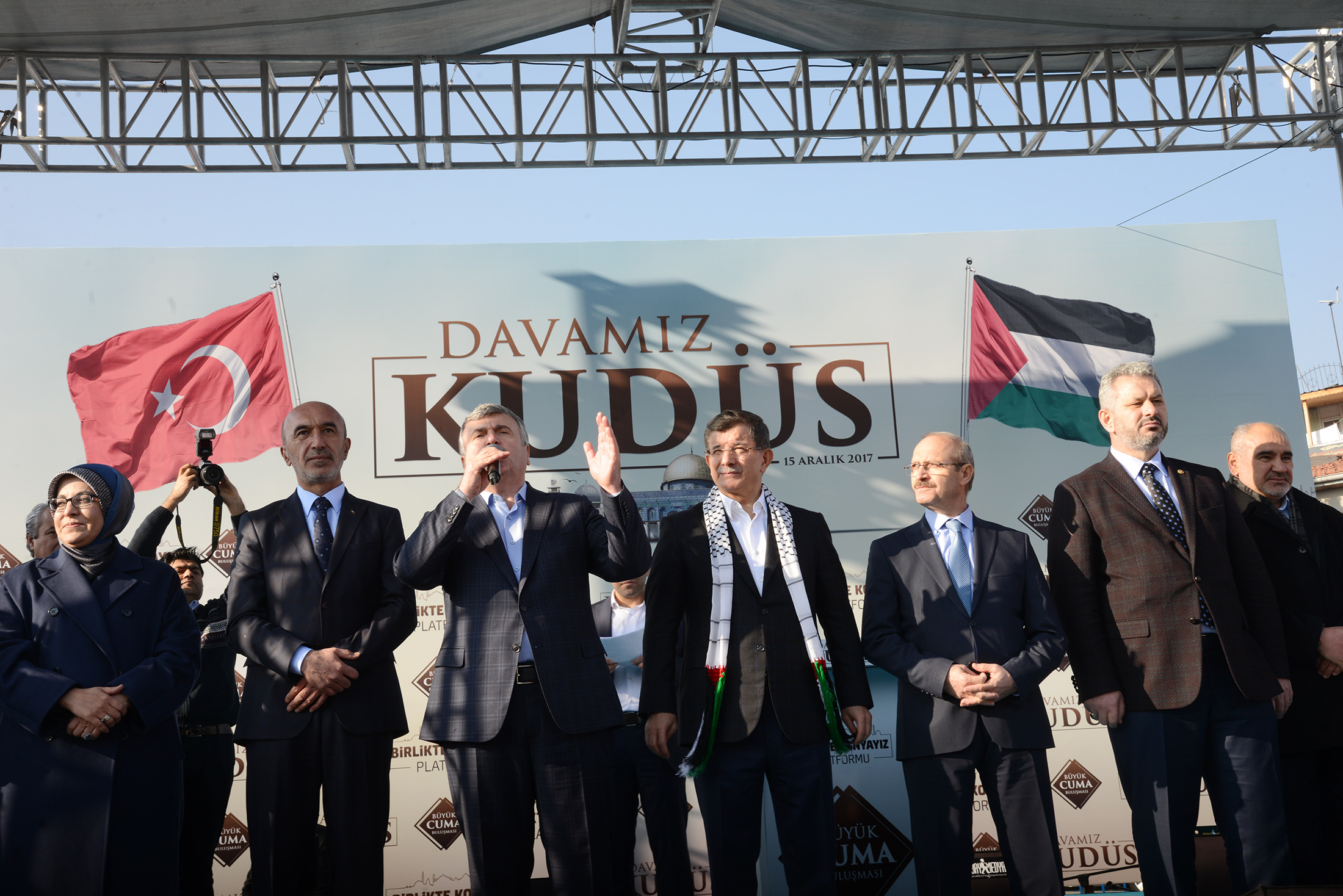 On Binlerce Konyalı 'Davamız Kudüs' Dedi
